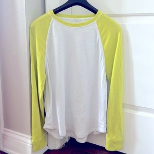 Chartreuse Rag and Bone raglan
